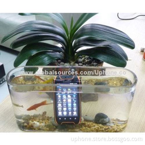 IP67 military phones with 3.5-inch iPhone original LCD, 122.5 x 68.8 x 16.3mm size